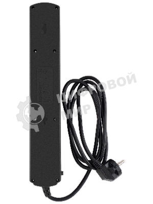 Сетевой фильтр Ippon BK-6-EU-1.8-10-B 1.8 м, 6 розеток, черный, коробка