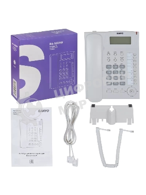 Телефон проводной SANYO RA-S517W белый