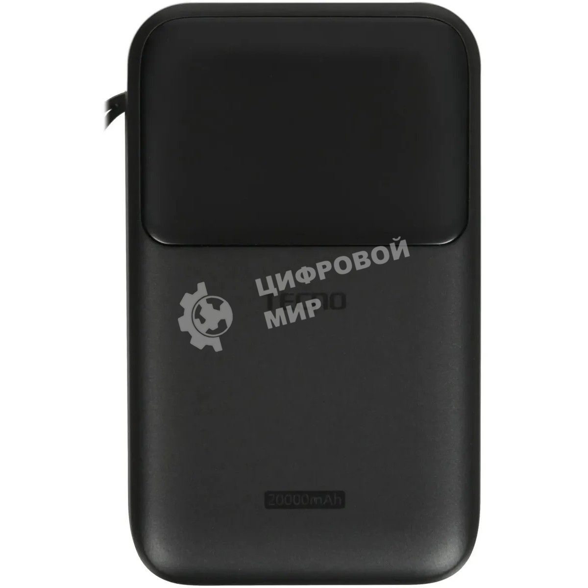 Портативный аккумулятор Tecno Pocket S201 20000mAh 2.4A 2xUSB-A/USB-C черный
