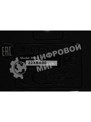 Мышь проводная A4Tech Fstyler FM10 черный/синий, 1600 dpi, USB, кнопки - 4