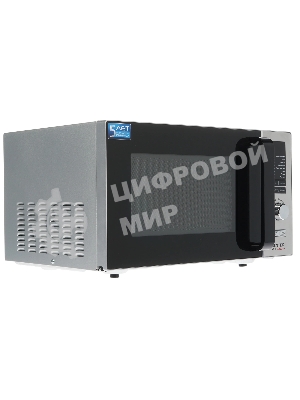Микроволновая печь Centek CT-1588 серебристый, 25 л, 900 Вт, переключатели - кнопки, поворотный механизм