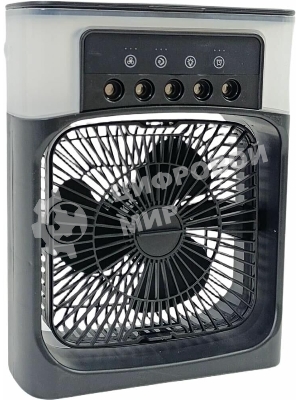 Вентилятор KELLI KL-1020 черный, настольный, 15 Вт, 3 скорости, 10 см