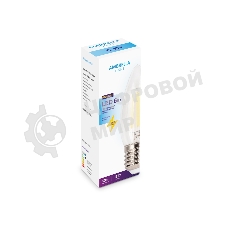 Лампа светодиодная Ambrella light 202220 Filament LED C37-F 6W E27 4200K (60W)