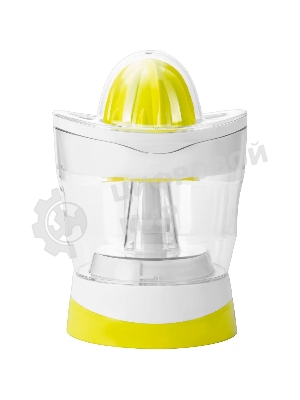 Соковыжималка Starwind SJ 1121 белый/жёлтый, цитрусовая, 30 Вт, 700 мл, механическое