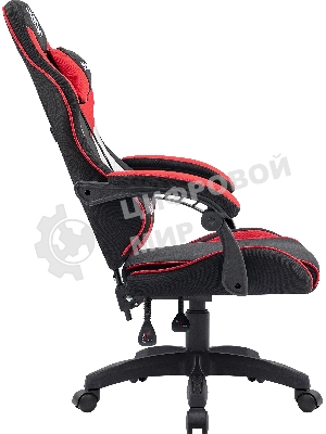 Кресло игровое Defender Sorrento черный/Красный, класс 3, ткань