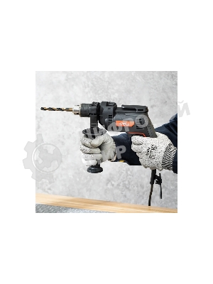 Дрель Deli DE-CZ13-1E, 680Вт, сетевая, ударная