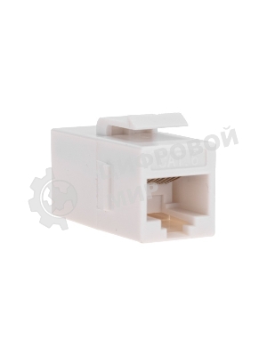 Адаптер проходной формата Rexant Pro Keystone, Jack RJ-45(8P8C), UTP, CAT 6