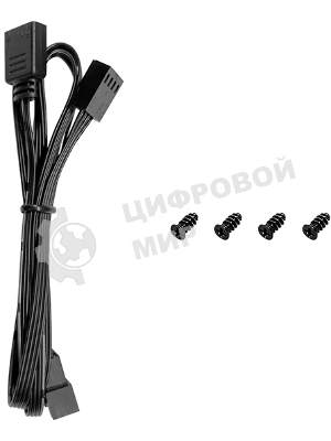 Вентилятор для корпуса Deepcool FL12 SE ARGb 120х120x25 черный 4-pin 28.67дБ (упак.:1шт) (R-FL12SE-BKAPN1-G) Ret