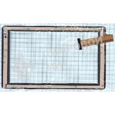 Сенсорное стекло (тачскрин) VTCP090A25-FPC-2.0, черное