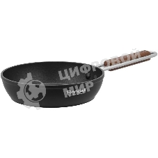 Сковорода Rondell Fjord RDA-1794, 24 см, без крышки, черный