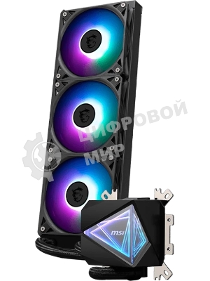 Система жидкостного охлаждения MSI MAG CORELIQUID I360 3x ARGb Gen2 Fan, ARGb Gen2 Block, Color Box