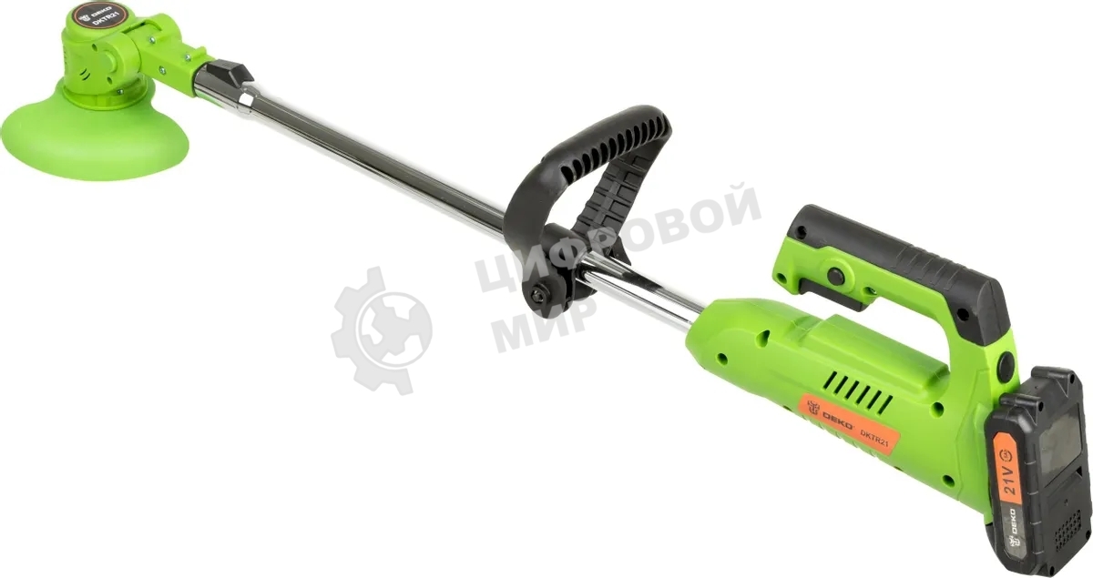 Триммер электрический Deko DKTR21 аккум. реж.эл.:нож