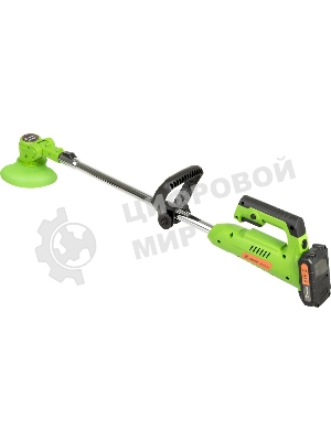 Триммер аккумуляторный Deko DKTR21, 21 В, 1.5 Ач