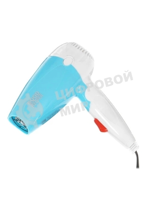 Фен Goodhelper HD-F083 голубой/белый, 800 Вт, компактный