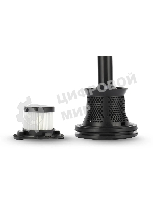 Пылесос вертикальный Vitek Midnight VT-1832 черный/серебристый, питание от аккумулятора, 120 Вт, уборка сухая, пылесборник 0.4 л, работа от АКБ max 35 мин