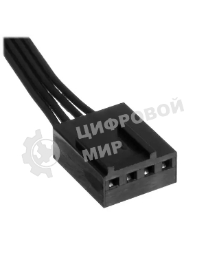 Вентилятор для корпуса Thermaltake TOUGHFAN 14 Pro черный, 140 мм, 2000 об/мин, 31.6 дБ, 4 pin