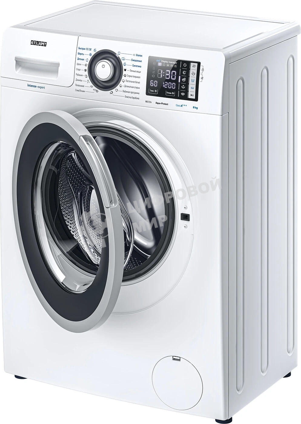 Стиральная машина Atlant 80С1214-С-01 белый, загрузка фронтальная 8 кг, 1200 об/мин, класс: А+++
