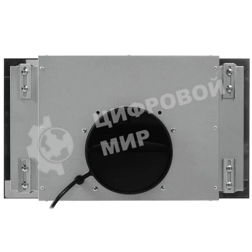 Вытяжка встраиваемая Krona Selina 600 Glass S черный, 52 см, 1300 куб. м/ч, 61 дБ