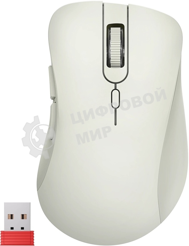 Мышь беспроводная Defender Dana MB-266 светло-серый, 3200 dpi, радиоканал, Bluetooth, USB, кнопки - 6