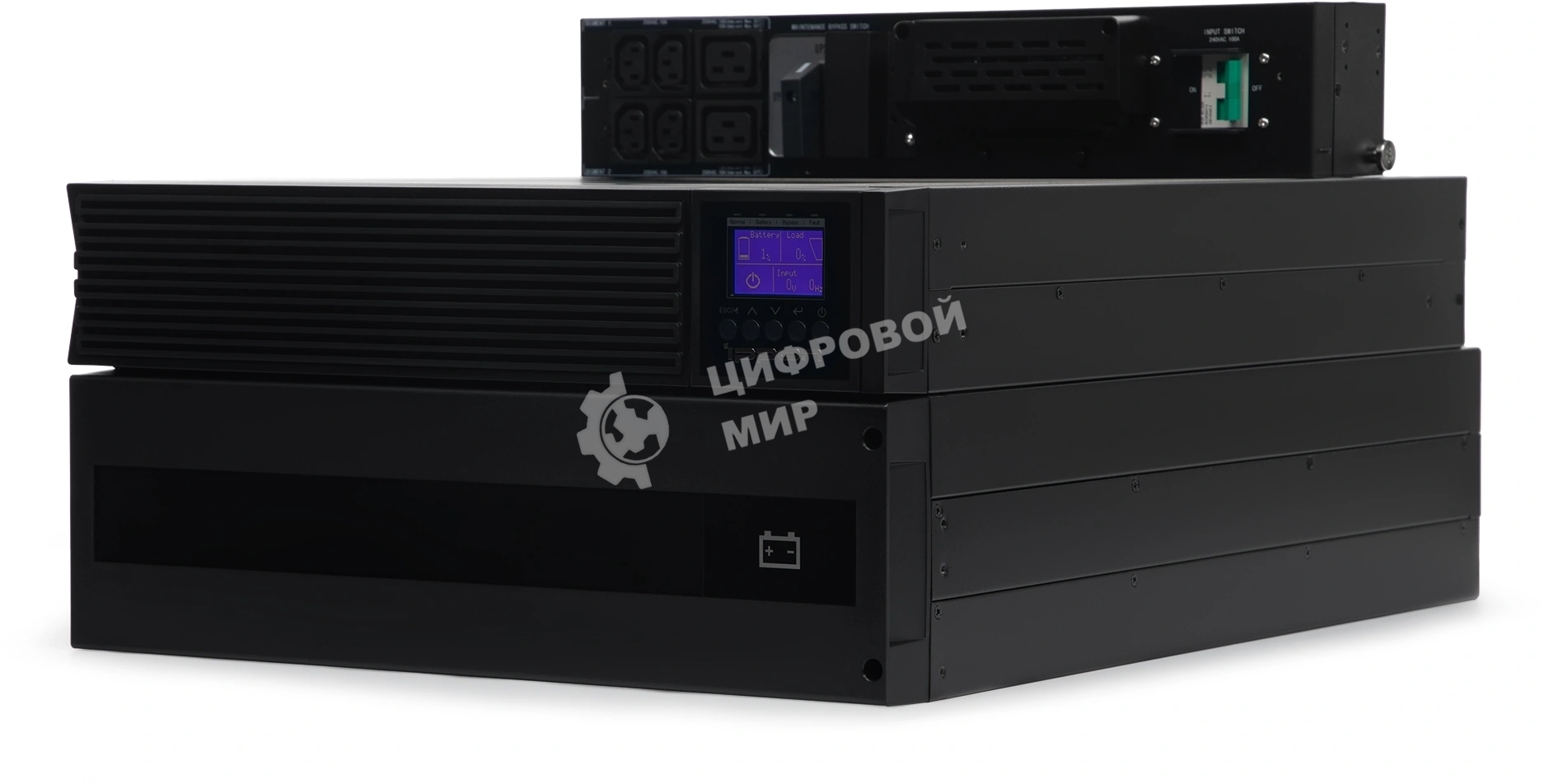 Источник бесперебойного питания Ippon Innova RT II 6000 6000Вт 6000ВА черный