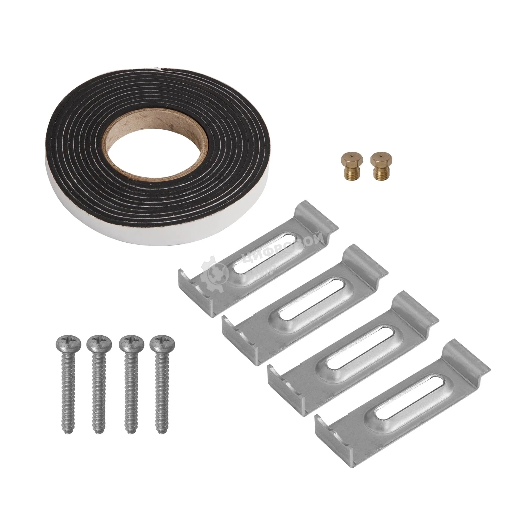 Варочная панель газовая Meferi MGH302BK GLASS LIGHT