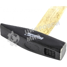 Молоток слесарный Sparta 102085 400 г, квадратный боек, деревянная рукоятка