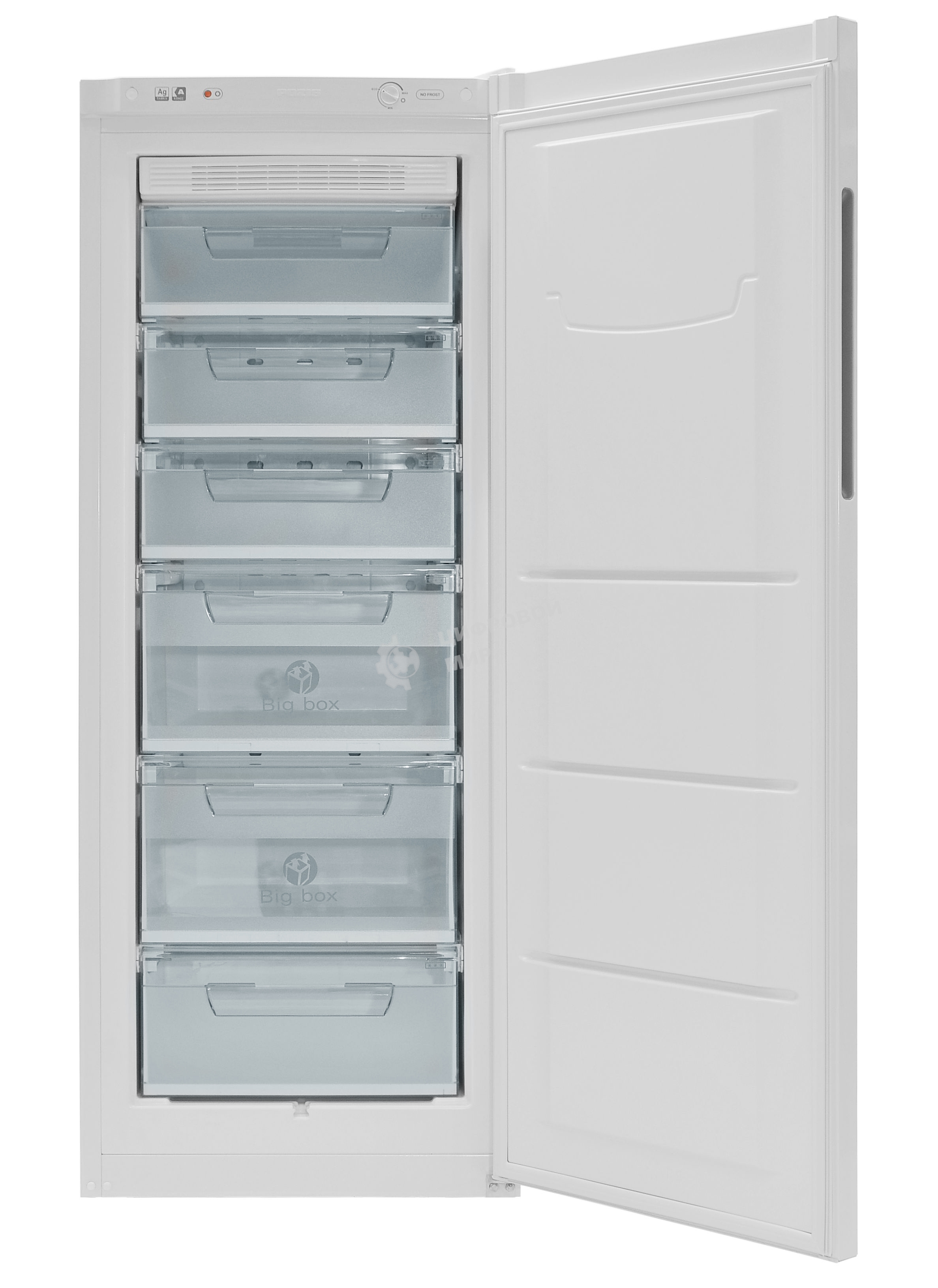 Морозильная камера Pozis FV NF-117, рубиновый, 228л, 6 ящиков