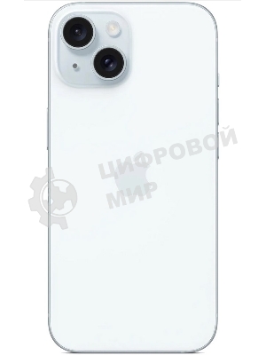 Смартфон Apple iPhone 15, 6/128Gb, голубой