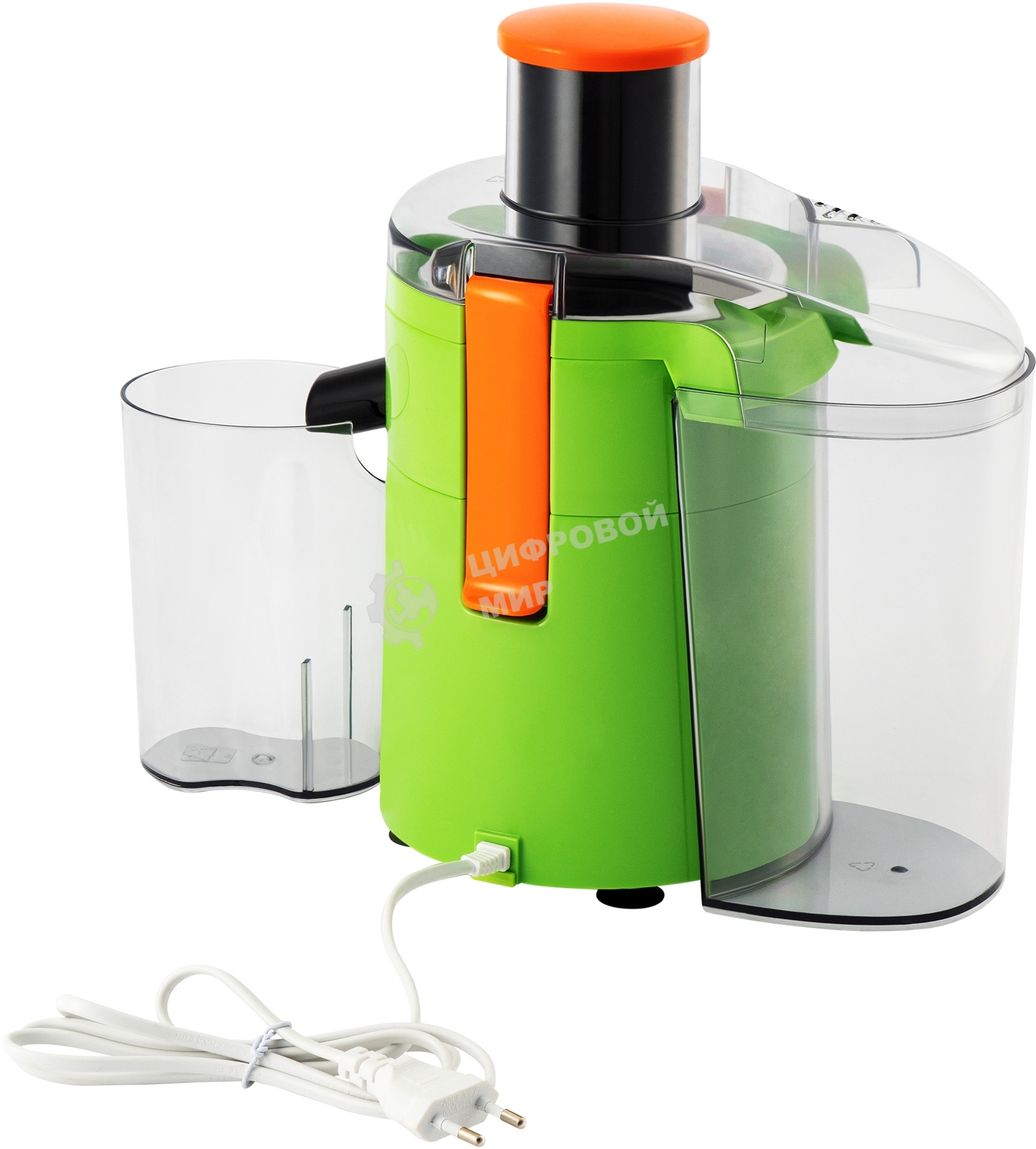 Соковыжималка центробежная Starwind SJ2236 500 Вт рез.сок.:400мл. зеленый/белый