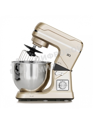 Миксер BQ MX821, золотой, 1600 Вт, 6 скоростей работы + импульсный режим