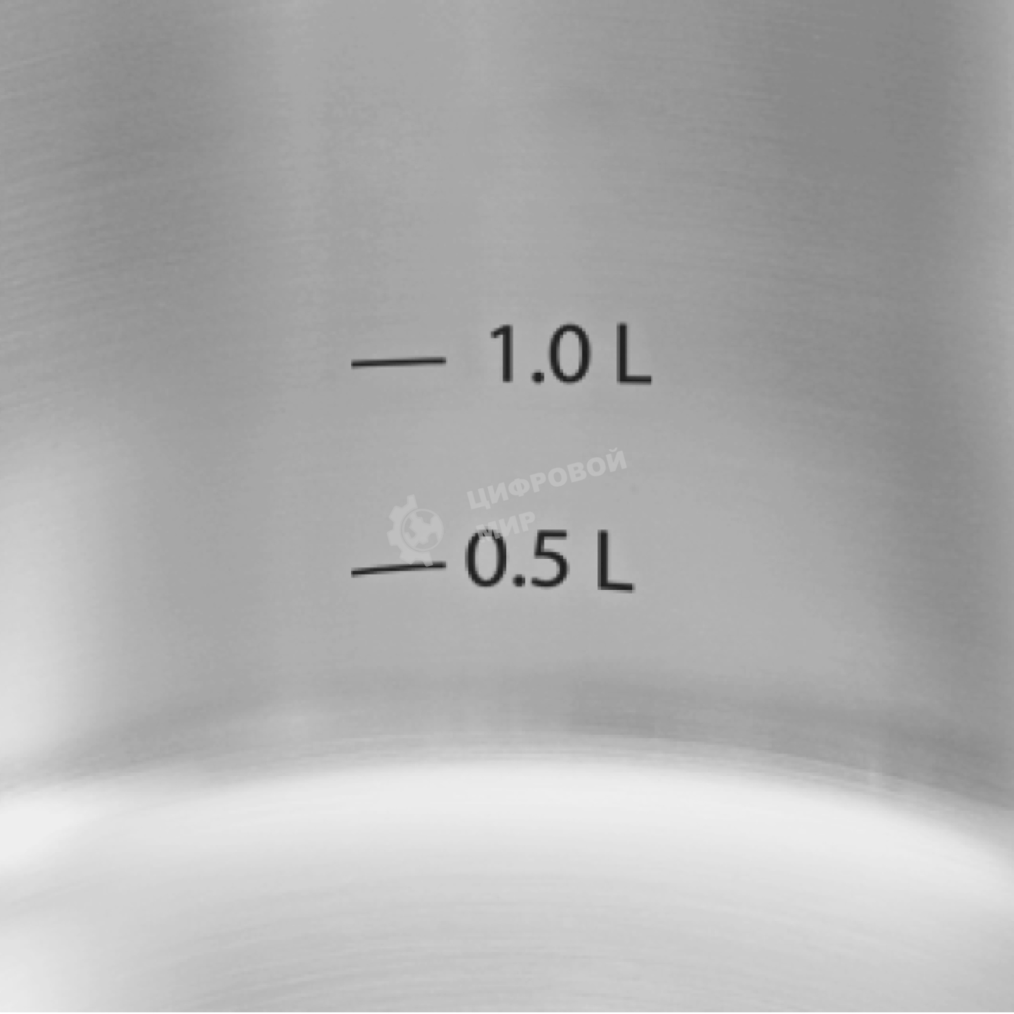 Кастрюля Rondell Strike Grey Ultra RDS-1949 4.8 л. d=24 см (с крышкой) сталь