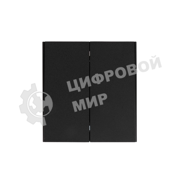 Выключатель Kranz STRONG 2 кл перекрестный (переключатель) 10А с/у графит