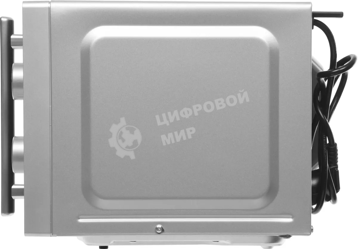 Микроволновая печь Haier HMB-MM207SA серебристый, 20 л, 700 Вт, переключатели - поворотный механизм