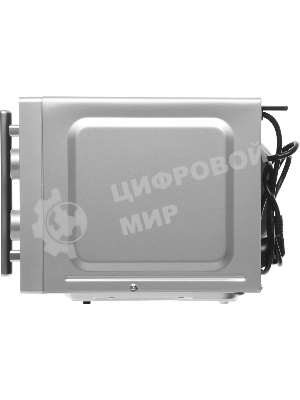 Микроволновая печь Haier HMB-MM207SA серебристый, 20 л, 700 Вт, переключатели - поворотный механизм