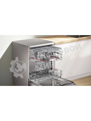 Посудомоечная машина Bosch Serie 6 SMS6EMI38Q, нержавеющая сталь, 60 см, 13 компл., 46 дБ, класс A