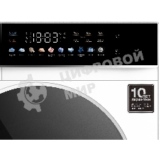 Стиральная машина Korting KWM 60DS1260 белый, загрузка фронтальная 10 кг, 1200 об/мин, класс A+++
