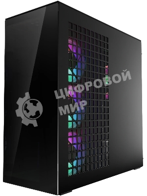 Корпус Arctic Xtender, Midi-Tower, чёрный, 3 x 140 мм, 2 x 120 мм