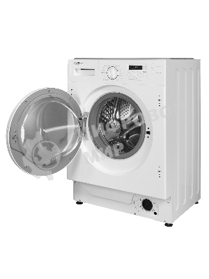 Стиральная машина встраиваемая HOMSair WMB148WH белый, загрузка фронтальная 8 кг, 1400 об/мин, класс A+++