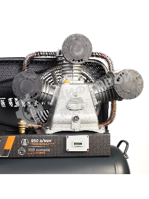 Компрессор поршневой Patriot KRX 950 L100 D ременной, масляный, 950 л/мин, 100 л, 10 бар, 5.5 кВт, 400 В