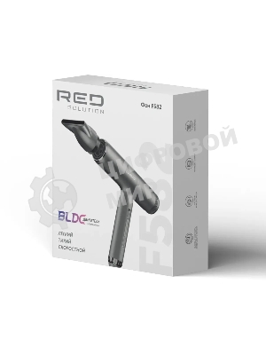 Фен Red Solution F582 1500Вт серый/серебристый