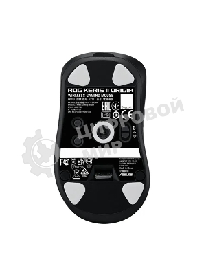 Мышь беспроводная/проводная ASUS ROG Keris II Origin чёрный, 42000 dpi, USB Type-A, радиоканал, Bluetooth, кнопки - 5