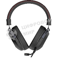 Гарнитура Defender Echo чёрный, проводная, подсветка