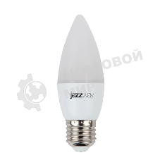 Лампа светодиодная JazzWay PLED-SP C37 7Вт свеча 3000К теплый белый E27 530лм 230В