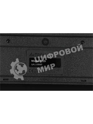 Клавиатура проводная A4Tech Fstyler FK15, USB, черный