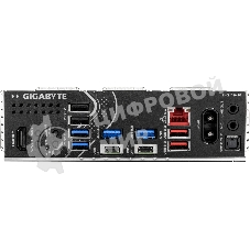Материнская плата Gigabyte X870E EAGLE X3D WIFI7, AM5, AMD X870E, 4xDDR5, 4xSATA, 4xM.2, 1xPCIe 5.0 x16, 1xPCIe 4.0 x16, 1xPCIe 3.0 x16, 1xHDMI, 1x5Gb LAN, Wi-Fi 7, Bluetooth 5.4, 2xUSB-C 40Gbps (USB4), 1xUSB-C 10Gbps, 4xUSB-A 10Gbps, 4xUSB-A 5Gbps, 3x3.5 мм + S/PDIF оптический, 7.1, чёрный, с подсветкой, ATX