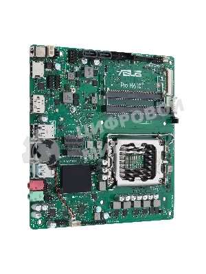 Материнская плата ASUS Pro H610T-CSM, LGA 1700, Intel H610, 2xDDR5, 2xSATA, 1xM.2, 1xPCIe x1, 1xHDMI, 1xDP, 1x 1Gb LAN, 2xUSB-A 2.0, 2xUSB-A 3.2 Gen 2, 2x3.5 мм, 7.1, Thin Mini-ITX