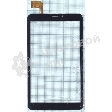 Сенсорное стекло (тачскрин) WJ1312-FPC-V1.0, черное