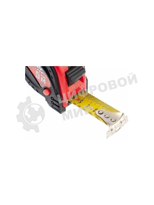 Рулетка Matrix status magnet 3 fixations 5мх25мм обрезиненный корпус зацеп с магнитом