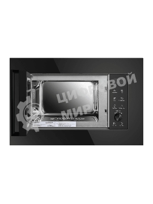 Микроволновая печь встраиваемая Maunfeld JBMO1225FSGb02 черный, 25 л, 900 Вт, переключатели - поворотный механизм/сенсор