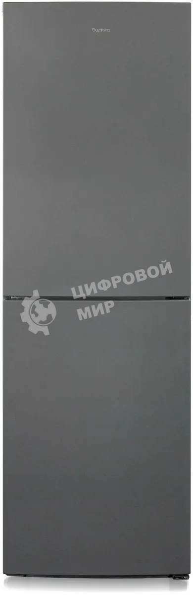 Холодильник Бирюса Б-W6031 графит матовый двухкамерный 210/135л морозилка снизу